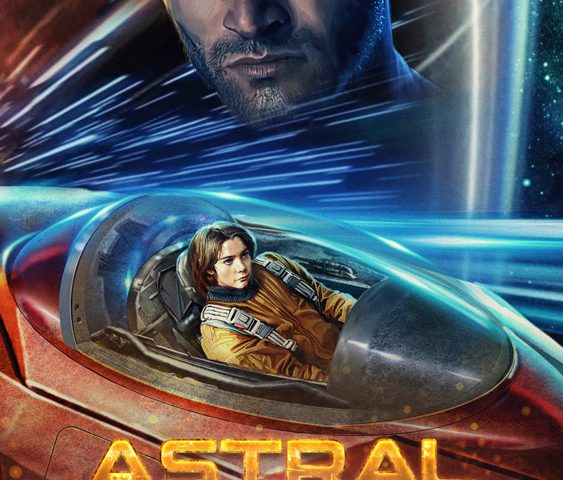 illustrated Sci-Fi book cover