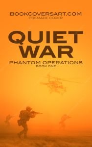 Premade Military thriller book cover