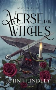 Dark fantasy romance book cover