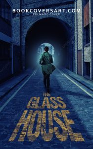 Mystery-thriller book cover featuring a lone figure walking towards a dark tunnel on a deserted street.