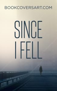 Book cover for a psychological thriller, showing a figure walking away in a foggy, desolate parking lot or bridge, creating a moody and suspenseful vibe