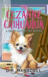Cozy Mystery Book Cover digital illustration for self-publishing authors
