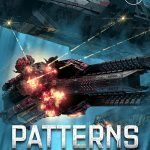 Military sci fi spaceship cover for sale with damaged starship exploding in space