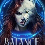 Urban fantasy cover design featuring woman wolf shifter and glowing magical runes