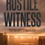 Legal thriller cover with dramatic city skyline beneath heavy clouds at sunset