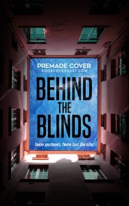 Hidden Courtyard Mystery Cover showing an enclosed apartment courtyard viewed from below toward a bright sky