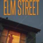Domestic Thriller Cover for sale showing a silhouette behind illuminated blinds in a dark suburban house