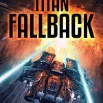 Military Sci-Fi Spaceship Cover showing a detailed futuristic spacecraft surrounded by orange light and cyan engine trails.